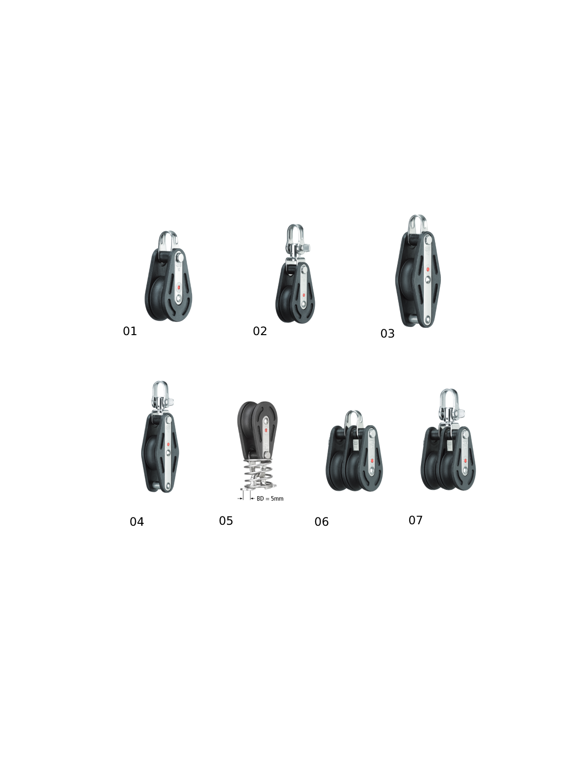 block 10 mm with ball bearing