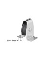 Upright block with slide bearing