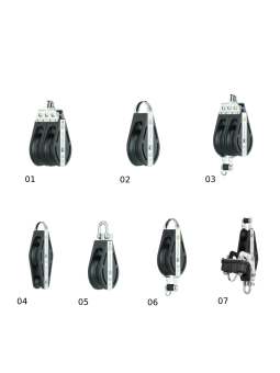 Poulie S à friction 12mm