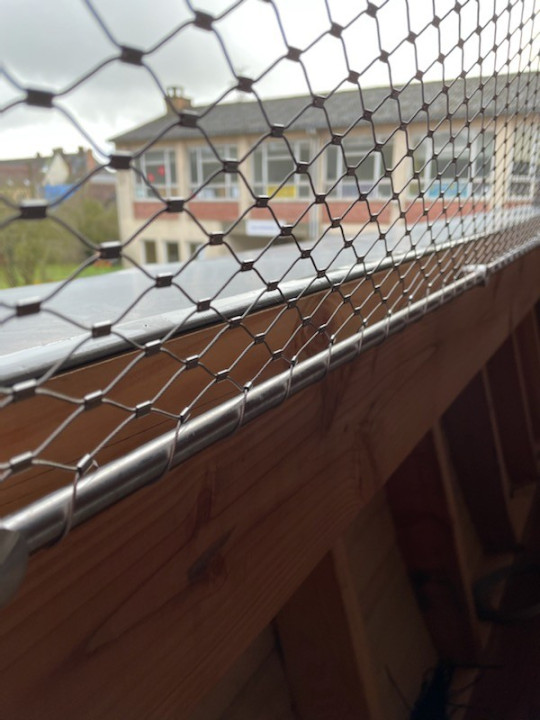 crimped mesh net
