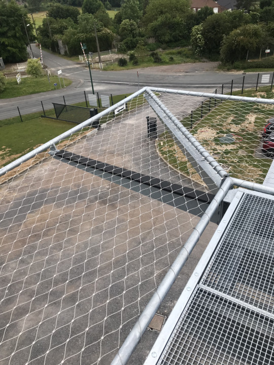 crimped mesh net