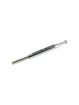 Ridoir inox corps ouvert demi-boule / Terminaison