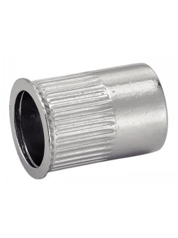 Knurled rivet nuts