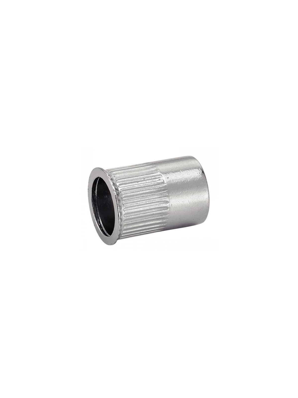 Knurled rivet nuts