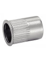 Knurled rivet nuts