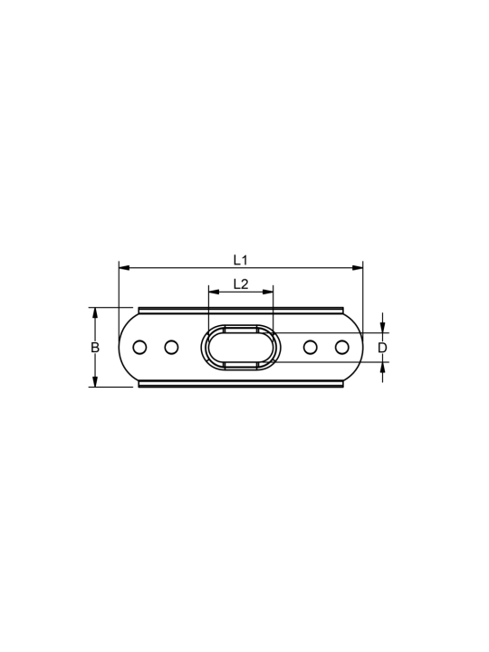 anchor plate for shroud