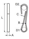 Single carabiner