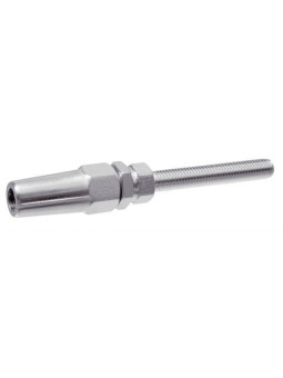 swageless threaded terminal