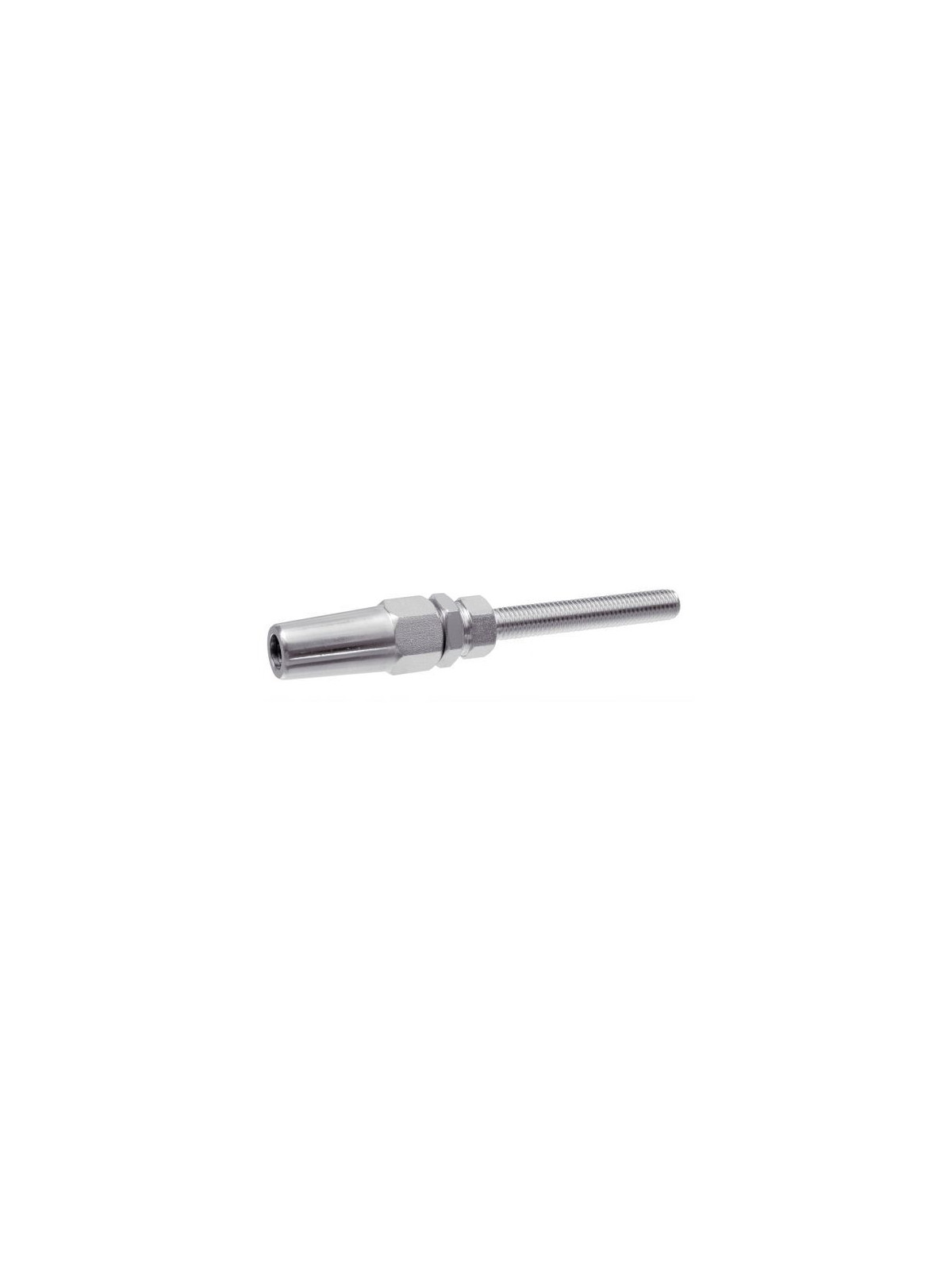 swageless threaded terminal