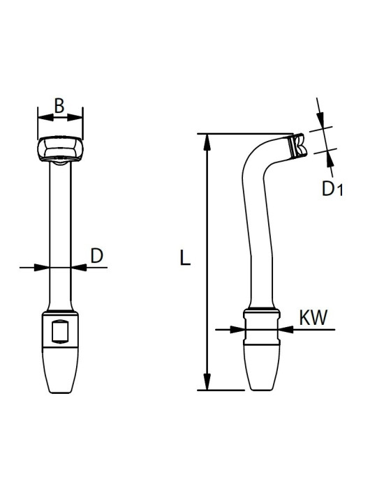 Norseman "T" type terminal