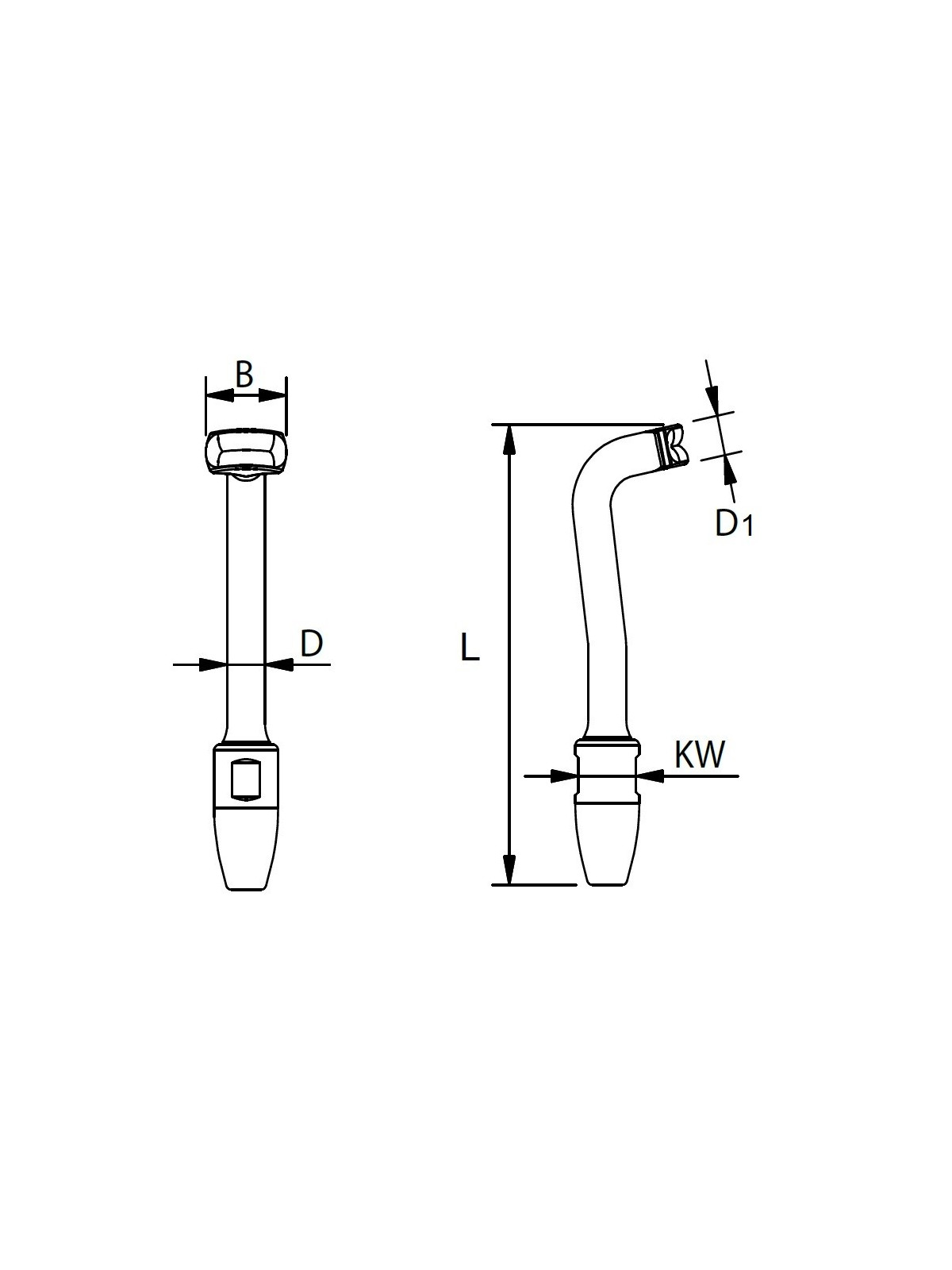 Norseman "T" type terminal