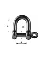 straight forged stainless steel shackle