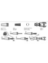 Kit de anillas para el sistema manual Swageless