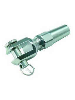 swageless fork terminal