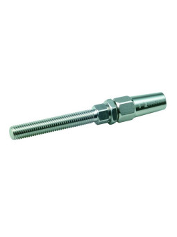 swageless threaded terminal