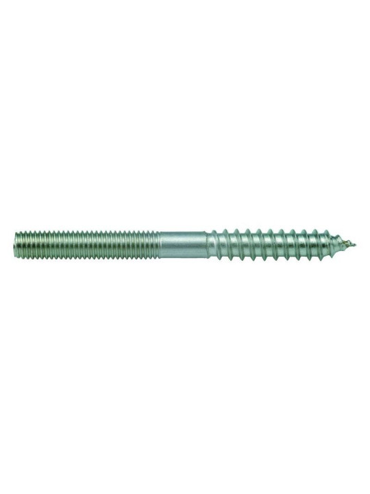 combined wood screw and metric thread