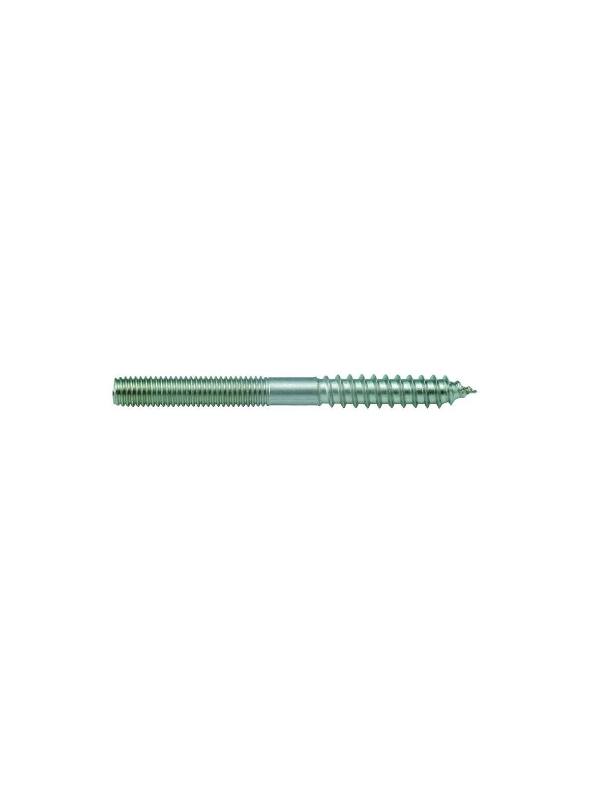 combined wood screw and metric thread