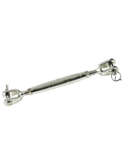 Design" closed stainless steel turnbuckle fixed fork/fixed fork