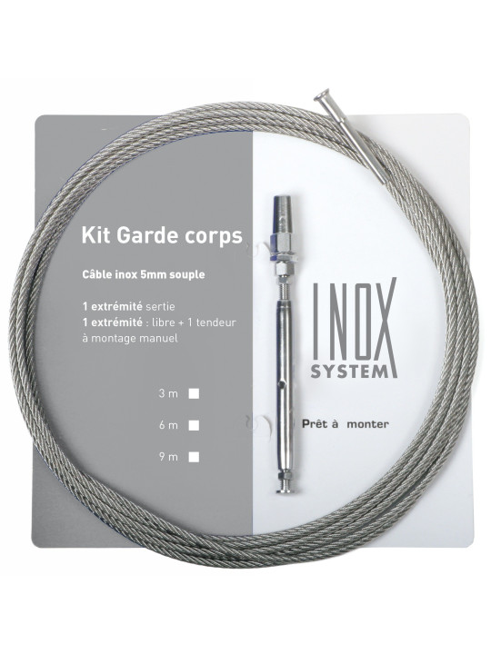 kit garde-corps 5mm dome