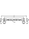 stainless steel closed turnbuckle