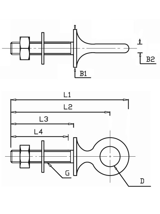 large eye bolt