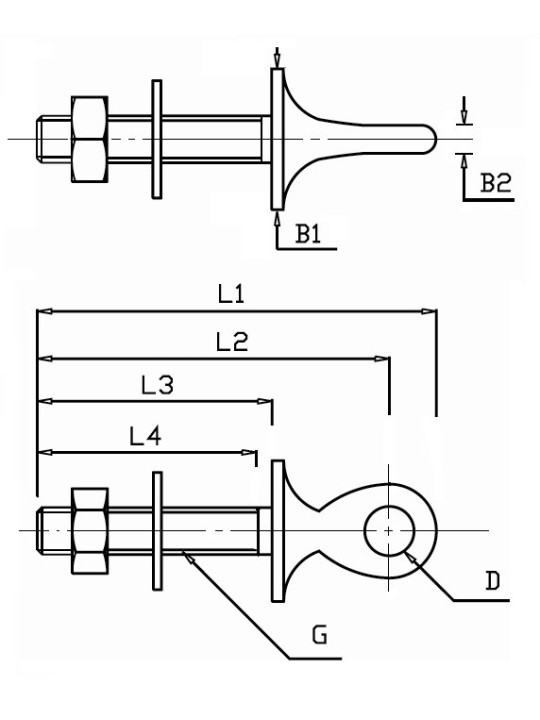 small eye bolt