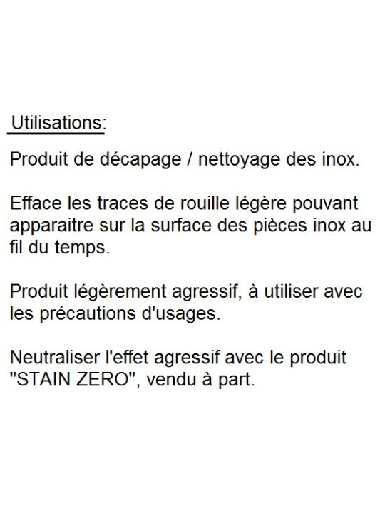 Nettoyant pour inox "CLEAN +" 500 ml