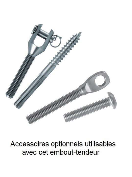 swageless tensioner accessories