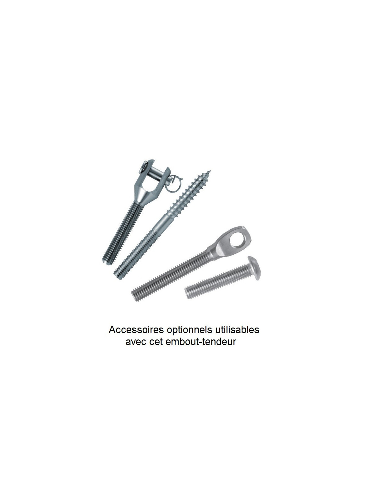 swageless tensioner accessories