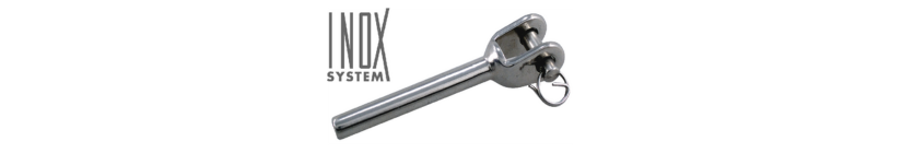 Terminales para prensar para barandillas y jarcias náuticas