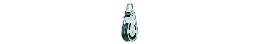 Taquets, poulies et accessoires
