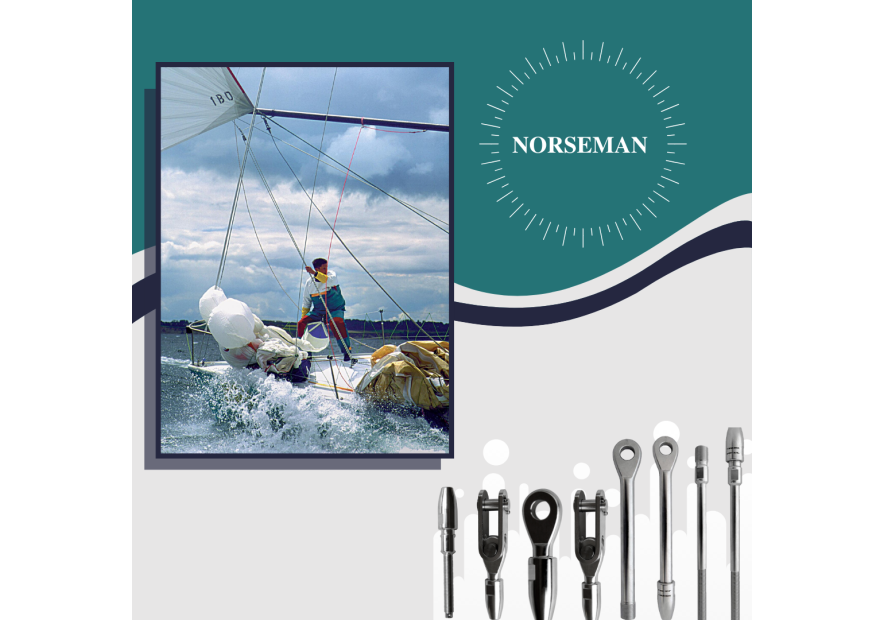 Réparer son hauban : embouts Norseman (Blue Wave)